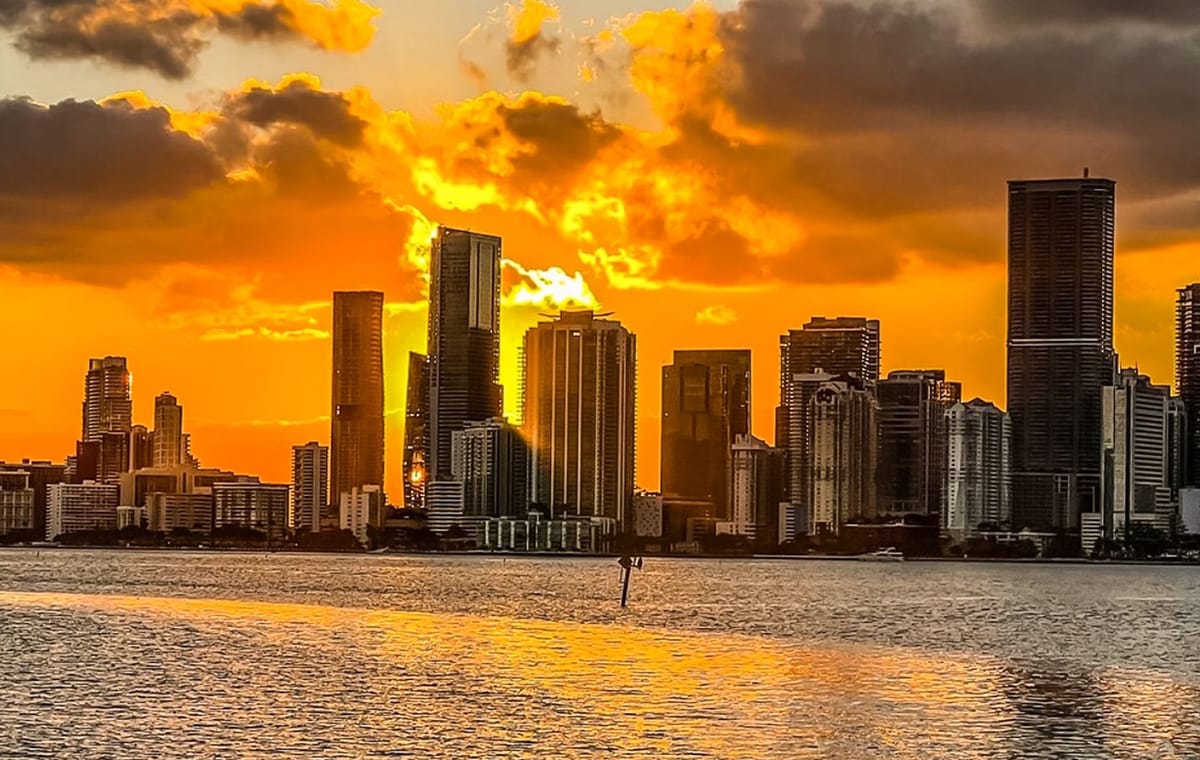 Miami Hop on Hop off Sunset Cruise of Biscayne Bay and Millionaires’ Homes