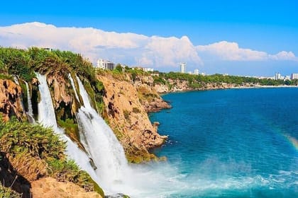 Antalya City Tour with Boat Trip and Waterfalls from Alanya