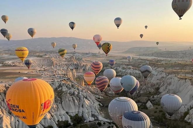 Cappadocia Hot Air Balloon Soğanlı Valley Flight 8
