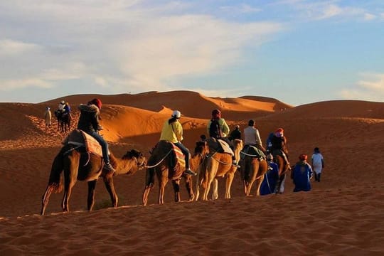 Combined Tour: Atlas Mountains Trek and Sahara Desert 5 days Tour