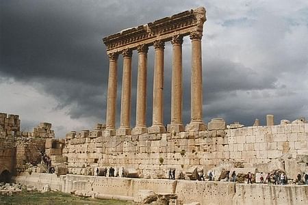 Private Tour of Anjar & Baalbek Temples from Beirut with Free Departure Ticket