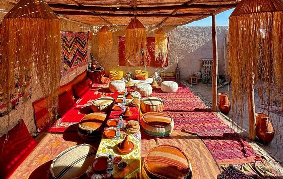 Marrakech: Agafay desert experience Cooking Class &Lunch w/pickup