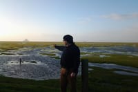 at the Mont St Michel
