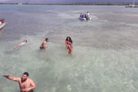 ENJOYING THE BEACH AT THE PELICAN BAR