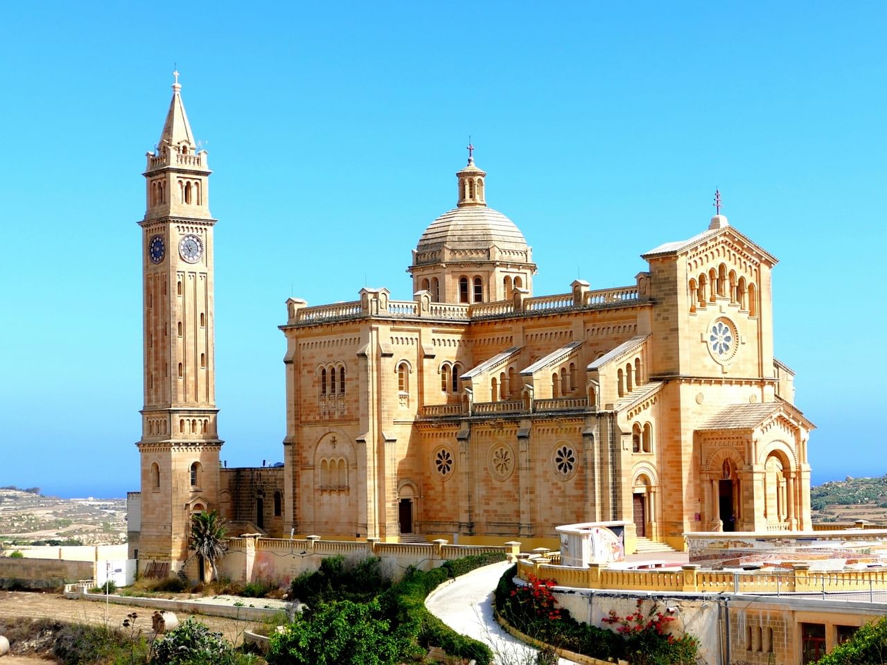 Ta'Pinu church in Gozo
