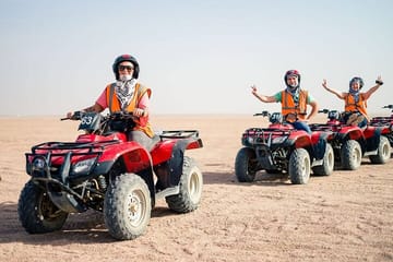 Private ATV Quad with star watching & dinner from Sharm El Sheikh