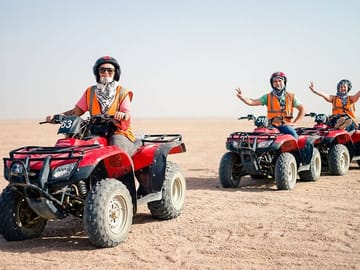 Private ATV Tour and Star Gazing Dinner in Sharm El Sheikh