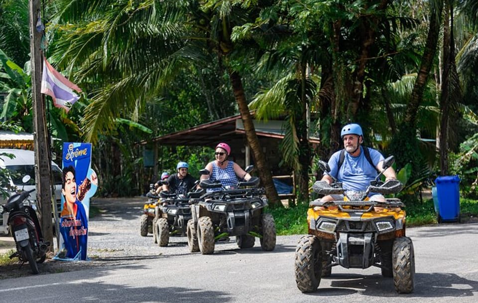 30 Minutes Khaolak ATV Quadbike & Waterfall Adventure