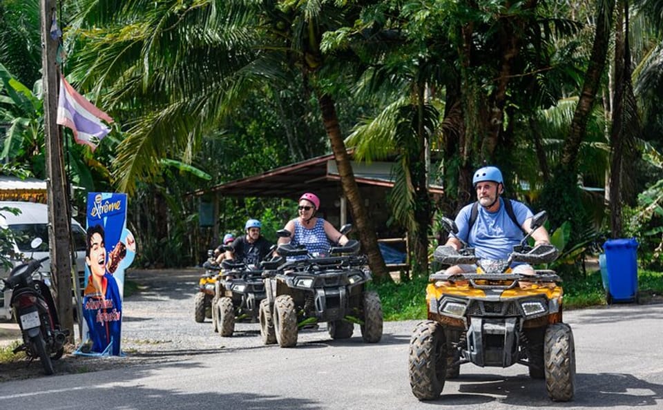 30 Minutes Khaolak ATV Quadbike & Waterfall Adventure