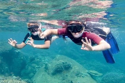 Snorkeling in Trincomalee