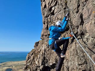 Fálkaklettur Via Ferrata close to Reykjavik, photo 11