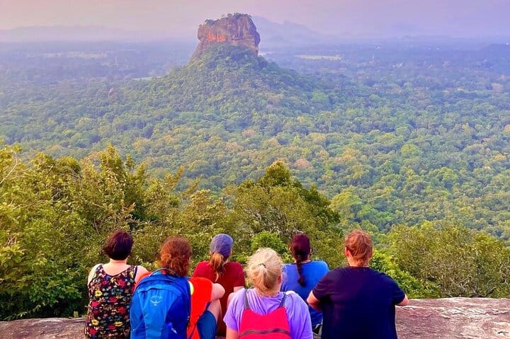 Sigiriya Rock Fortress and Cave Temples Private Day Trip