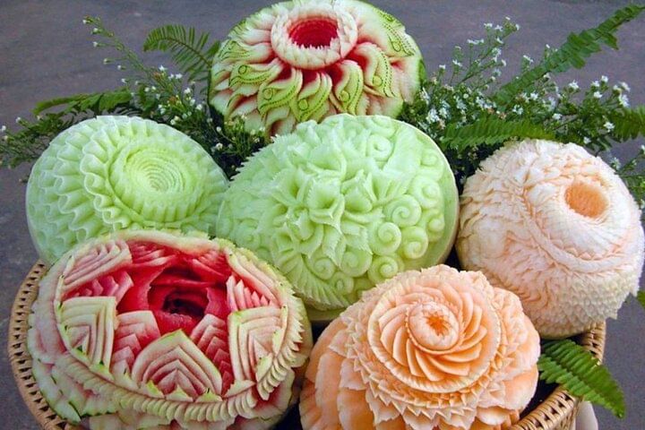 Half Day Professional Thai Fruit and Vegetable Carving Class