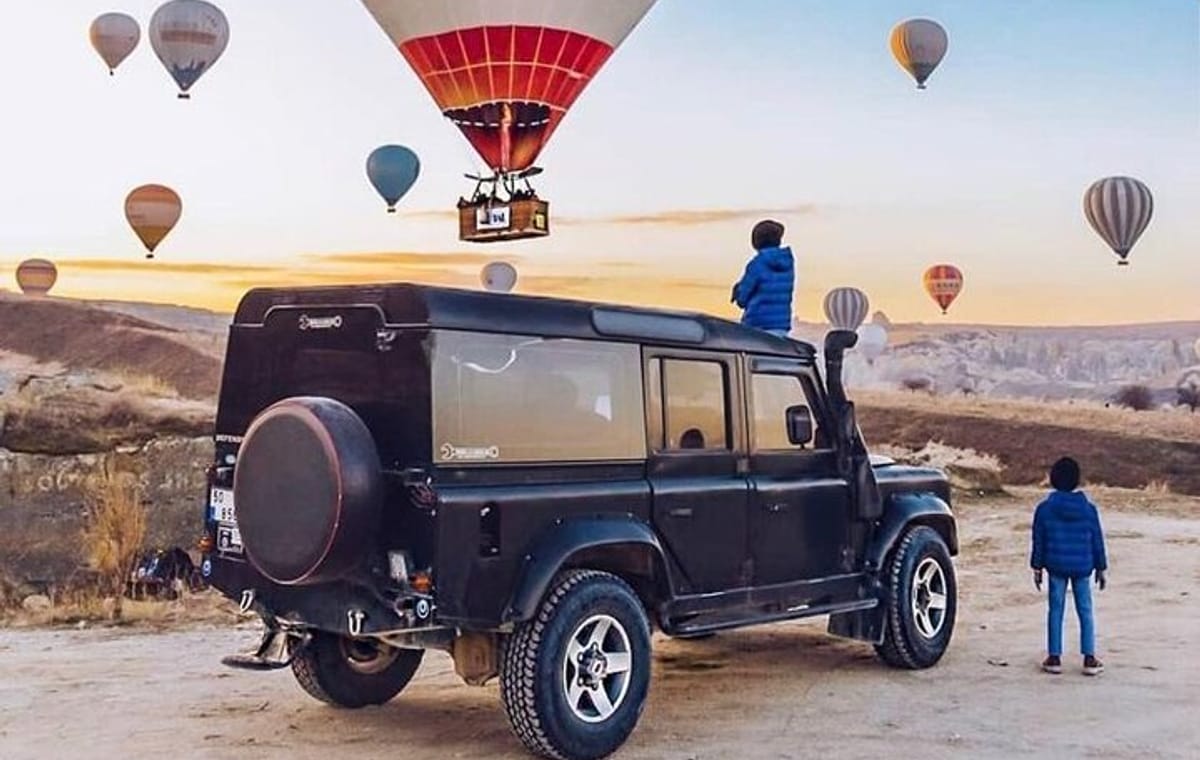 Cappadocia Luxury Jeep Safari Champagne Party Included