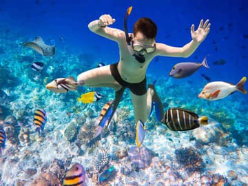 Orange Bay Island Adventure Tour from Hurghada, Egypt