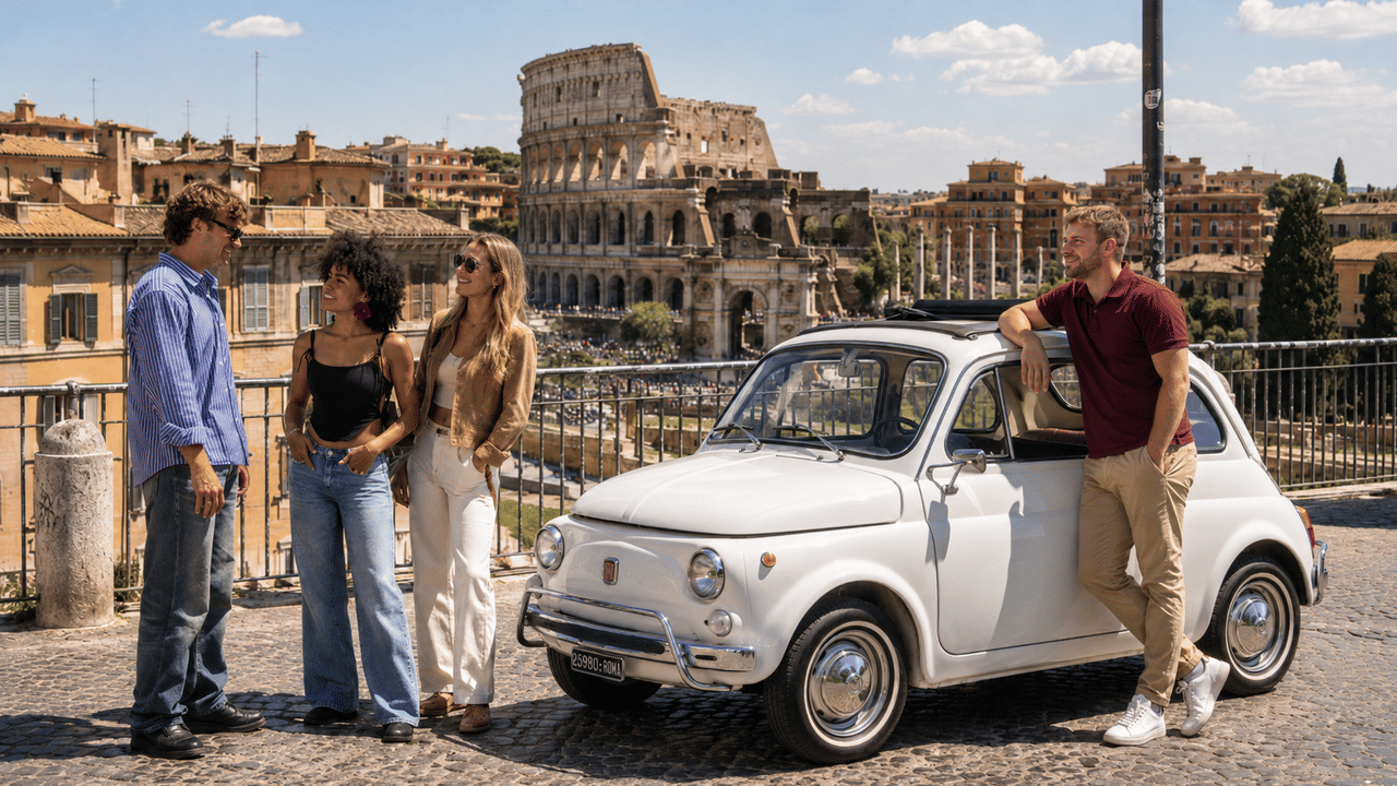 Dolce Vita 500 Tour: Rome in a Flash 5