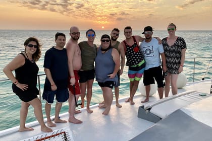 Catamaran Happy Hour Sunset Sail