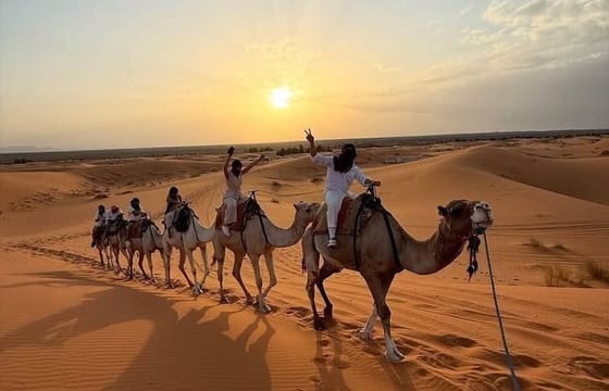 Private 3-Day Sahara Desert Tour – Luxury Camp & Camel Trek