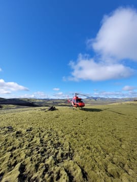 Laki Craters Helicopter Tour from Skaftafell