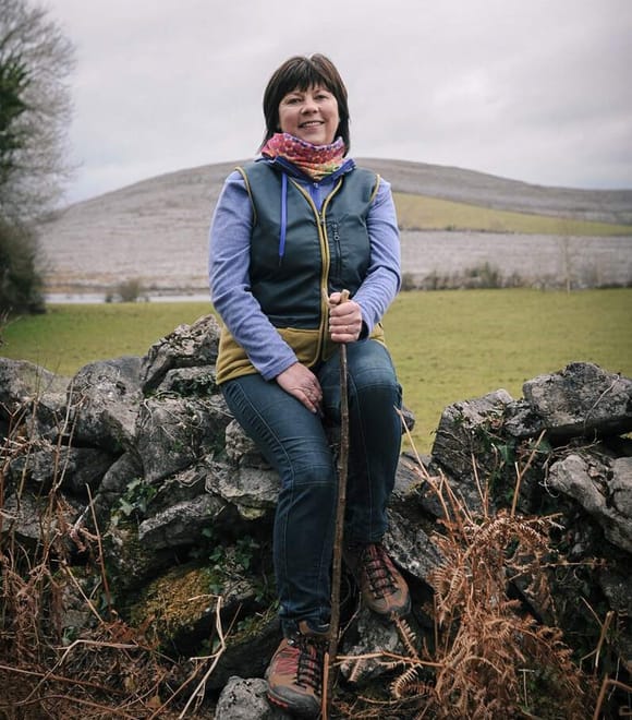 Walk Mullaghmore hill & visit the Burren Perfumery. Clare. Private guided. 3 hours 3