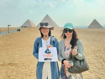 Private Guided Tour of Giza Pyramids and Saqqara