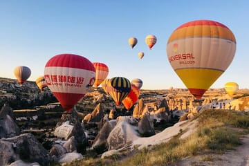 Goreme Hot Air Balloon Tour: Sunrise Flight Over Cappadocia