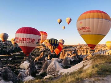 Cappadocia Hot Air Balloon Flight at Sunrise with Pickup