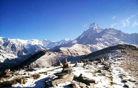 Mardi Himal Trekking from Kathmandu by Flight