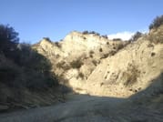 datviskhevi canyon at vashlovani national park
