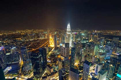 Private KL Evening Tour with KL Tower & Symphony Fountain Show