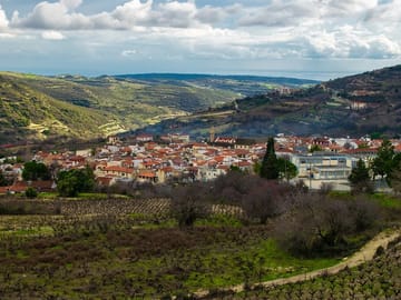 Drive through rural villages and explore the Troodos mountains