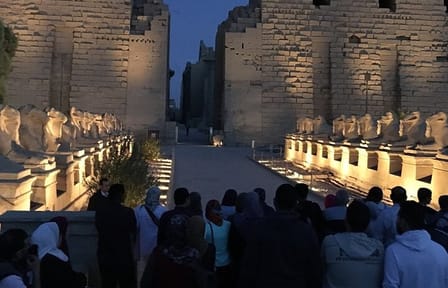 Luxor Temple Night Tour and Karnak Sound and Light Show
