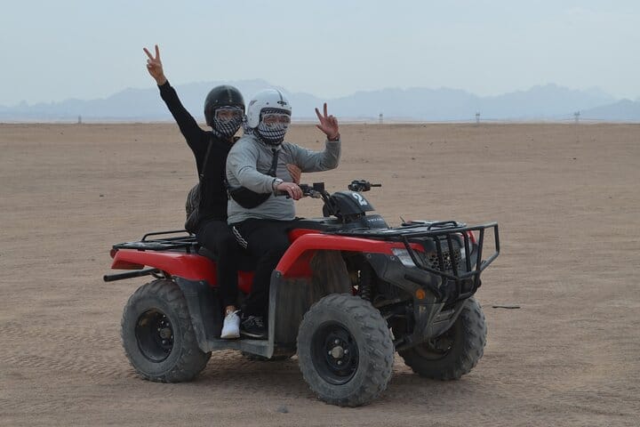 3 Hours ATV Quad &amp; Camel Riding With Transfer - Sharm El Sheikh