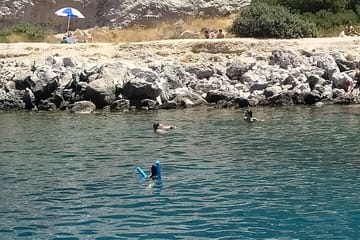 Rhodes Sea Cruise with Snorkeling Stops at Afantou