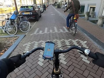 Self-Guided Bicycle Tour of Amsterdam with GPS App
