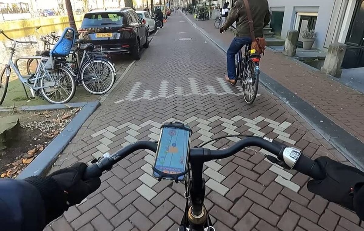 Amsterdam Bicycle Smartphone App Self-Guided GPS Tour