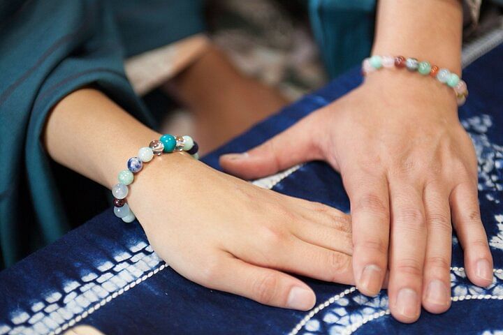 Making Original Nenju Bracelet & Safflower Dyeing in Yonezawa