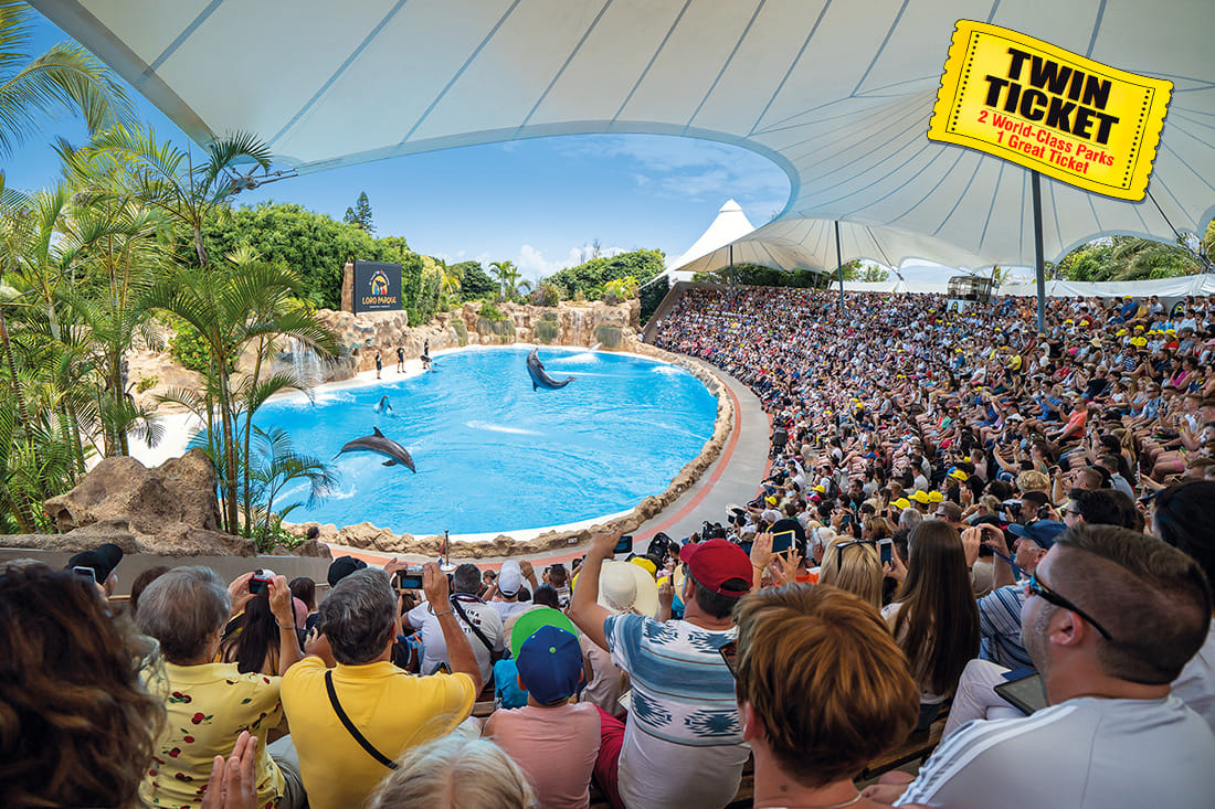 Twin ticket (Loro Parque + Siam Park) with transfer to Loro Park 10