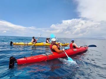 Sea Kayaking and Snorkeling along Anavyssos Coastline
