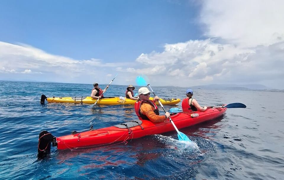 Sea Kayaking and Snorkeling along Anavyssos Coastline