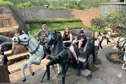 Dalat Top Tourists Sights – Waterfall & Go kart-Mario Kart