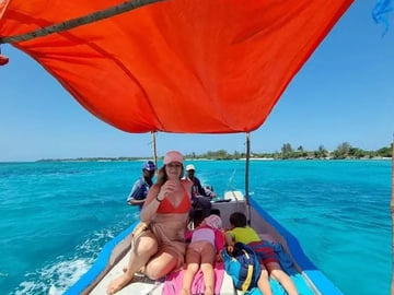 Fundu Lagoon sandbank, Pemba