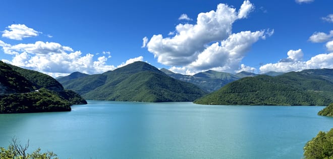 Zhinvali Water Reservoir 