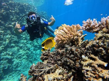Scuba Diving Introduction at Red Sea Diving College, Egypt