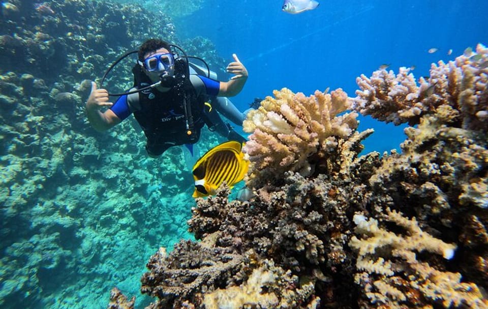 Scuba Diving Introduction at Red Sea Diving College, Egypt