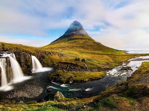 Kirkjufell and Kirkjufellsfos