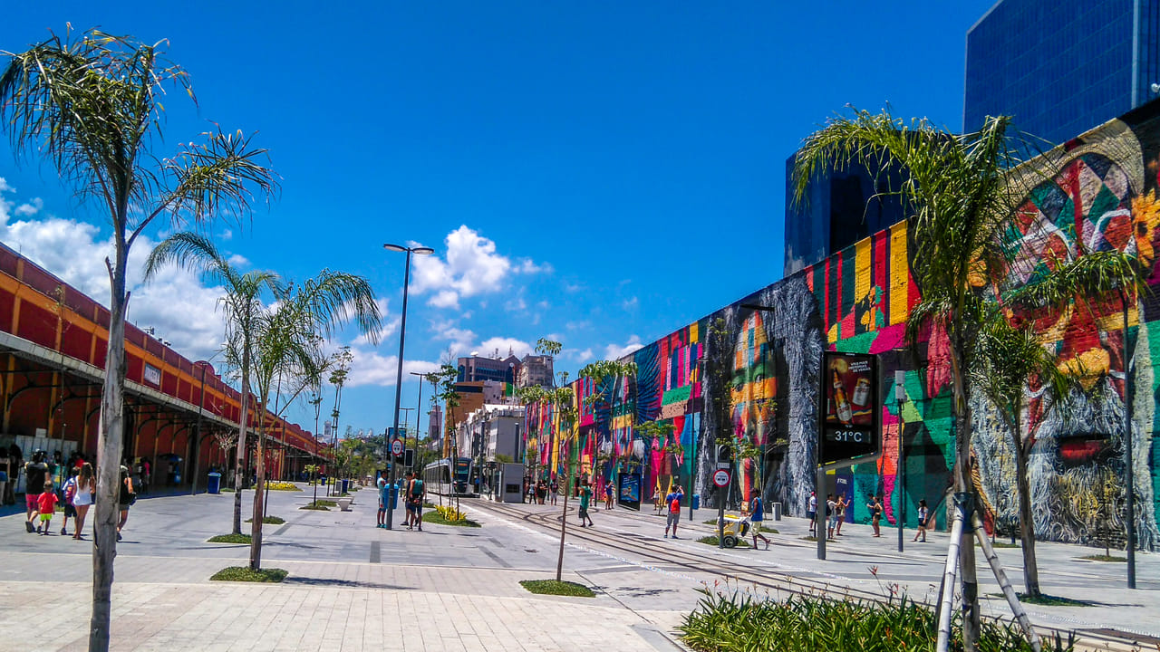 WAREHOUSES AND THE MURAL