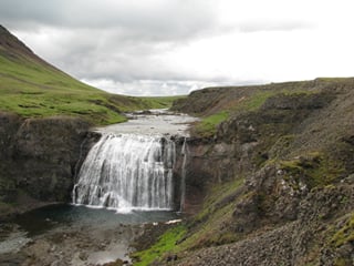 An image of Þórufoss in Iceland