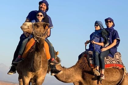 Marrakech day trip to DESERT for CAMEL ride, ATV, DINNER, SHOW