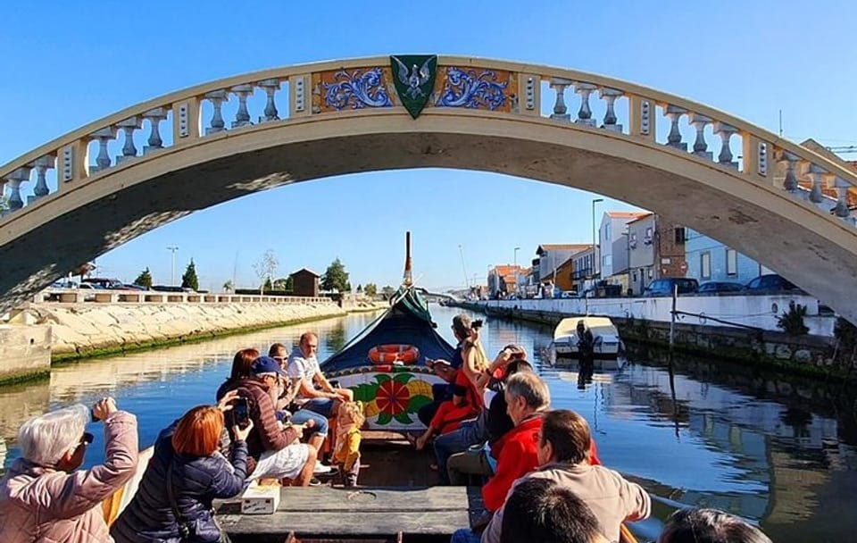 From Porto: Aveiro Half-Day Tour with Moliceiro River Cruise